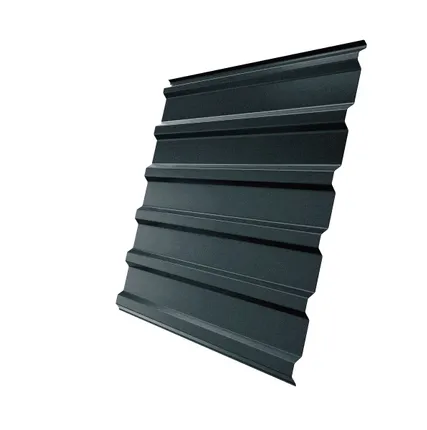 Фото №0 Профнастил С20R Grand Line 0,5 Quarzit Pro Matt RAL 7016 антрацитово-серый