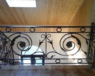 фото Перила, поручни, лестничные ограждения.