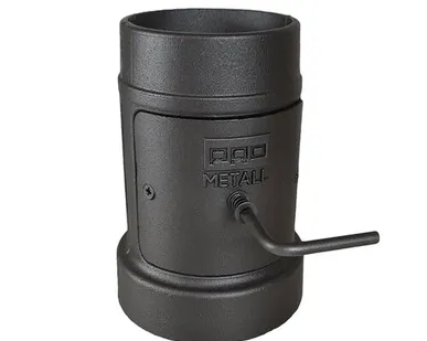 фото Труба стартовая ПроМеталл чугунная Атмосфера d-115-136 мм с ревизией и шибером