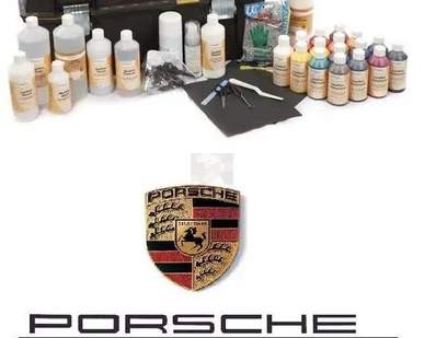 фото Краска для кожи авто Porshe Черный