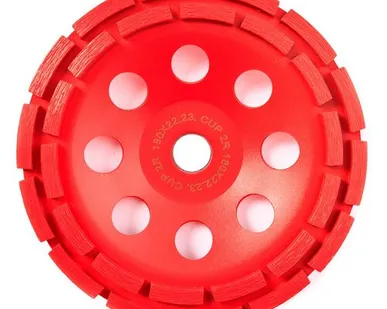 фото Чашка алмазная шлифовальная REDVERG 180мм 2-х рядная (900451)