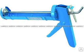 Фото №0 Пистолет для герметика T4P Лакра полукорпусной с гладким штоком