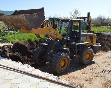 фото Аренда фронтального погрузчика ковш 2м3