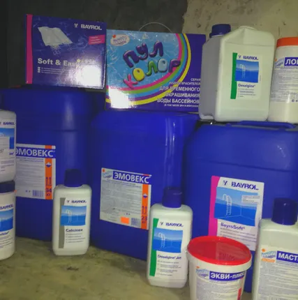 Фото №0 Эмовекс – дезинфицирующее средство для бассейнов (Жидкий хлор)