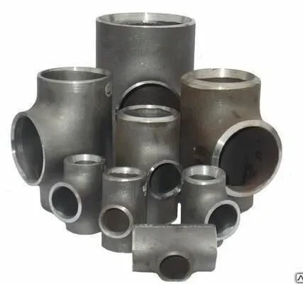 Фото №0 Тройник стальной 130 мм ГОСТ 17376-2001 Ст 13хфа оцинкованный