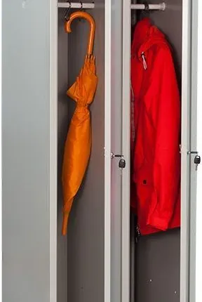 Фото №0 Металлический шкаф для раздевалок ПРАКТИК LS-21