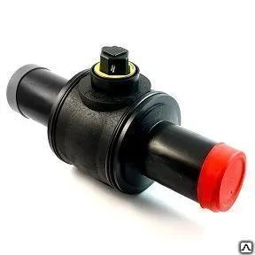 Фото №0 Кран ПЭ d 50 мм