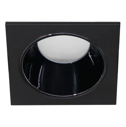 Фото №0 Светильник потолочный Feron встраиваемый DL3112 черный/черный хром