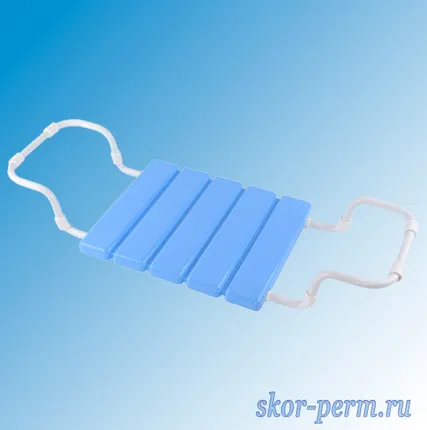 Фото №0 Сиденье для ванны (голубое)