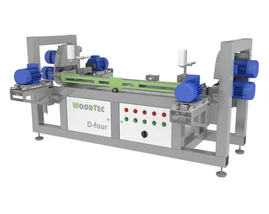 фото Специальный сверлильно-присадочный станок с торцовкой WoodTec D-Four