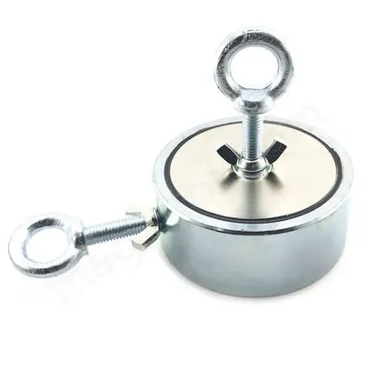 Фото №0 Двусторонний сильный поисковый неодимовый магнит F = 300 кг