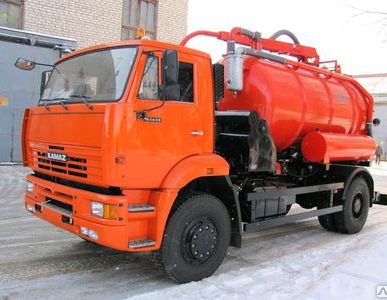 фото КО-530-25 илососная шасси КАМАЗ 53605