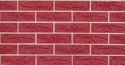 Фото №0 Фасадная панель T-SIDING Лондон Брик, цвет Бордовый