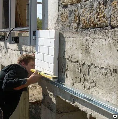 Фото №0 Работы фасадные, м2