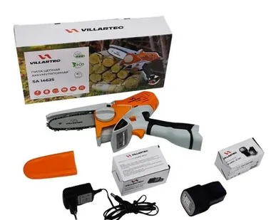 фото Пила цепная аккумуляторная SA 1462S SET (AM1415, AC1415) без кейса VILLARTEC 1201150001
