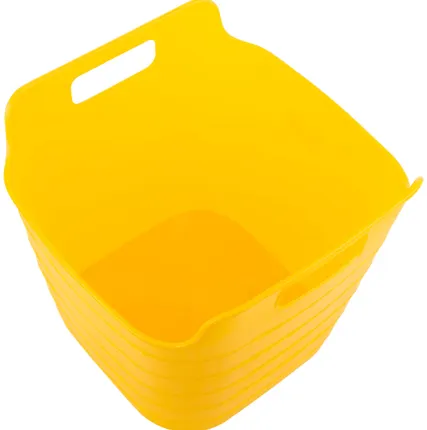 Фото №2 Ведро гибкое пластиковое прямоугольное FIT 340х370 мм 26,5 л 67845