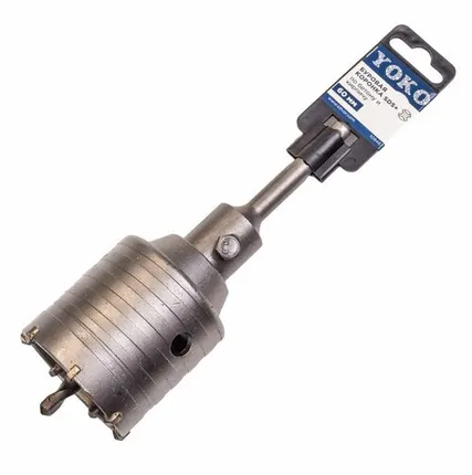 Фото №0 Буровая коронка SDS+ по бетону и кирпичу 60мм в сборе YOKO/TVB 109467 476440