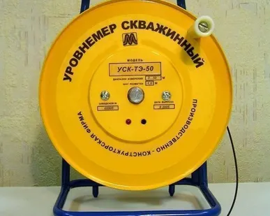фото Уровнемер скважинный тросовый на катушке, электроконтактный УСК-ТЭ-50 - 500
