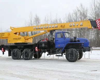 фото Автокран Галичанин КС-55713-3 на шасси УРАЛ-4320 (25 тн.)
в