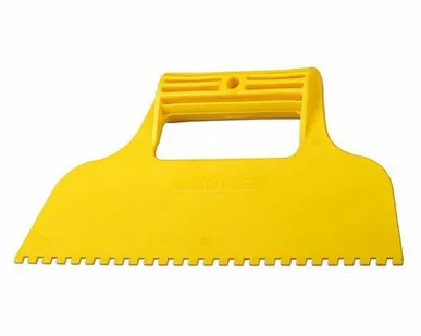 фото Шпатель STAYER, пластмассовый, зубчатый 6х6мм