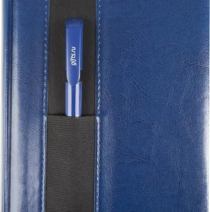 Фото №0 Ежедневник «Футляр», датированный, синий