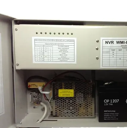 Фото №0 24 канальный IP видеорегистратор NVR Интегрированный WMI BW-7024T-P PoE6