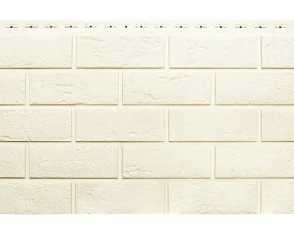Фото №0 Фасадная панель Grand Line Состаренный кирпич, молочная