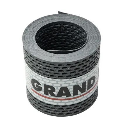 Фото №0 Лента вентиляционная карнизная GRAND LINE серая 100х5000