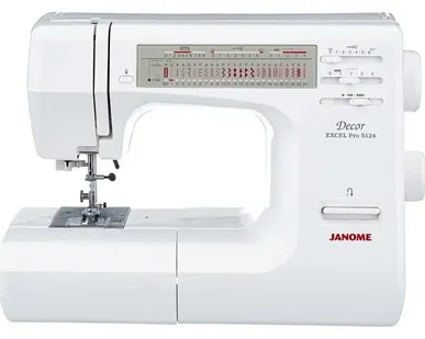 фото Швейная машина Janome Decor Excel Pro 5124, белый