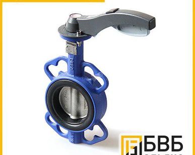 фото Затвор дисковый поворотный межфланцевый Tecwat Tecofi