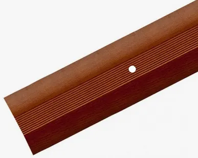 фото Стык универсальный 28х900мм Вишня Деревенская алюминиевый Русский профиль