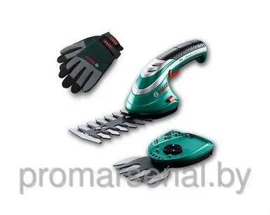 фото Аккум. ножницы Isio 3 + насадка кусторез