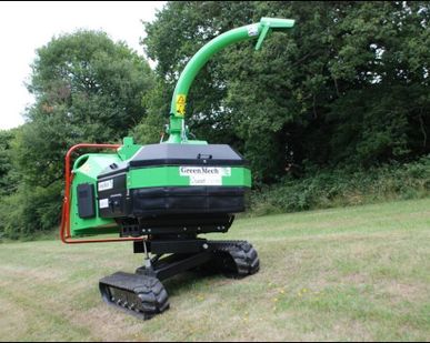 фото Измельчитель веток Greenmech QuadTruck 160