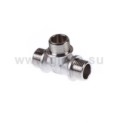 Фото №0 Тройник нар.-нар.-нар. 1/2"(уп. 10/160) Valtec