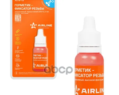 фото Герметик-фиксатор резьбы термостойкий (+250 C) AIRLINE - AG-AF-03 AIRLINE арт. AG-AF-03