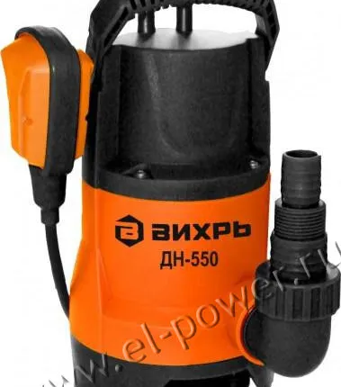 Фото №0 Дренажный насос ДН-550 Вихрь