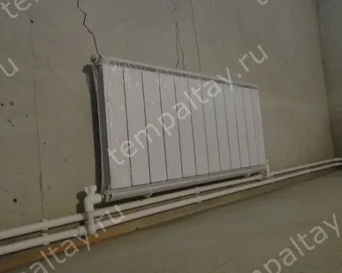 фото Монтаж и обвязка радиатора отопления