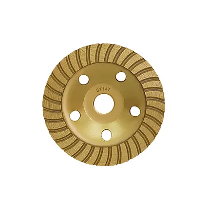 Фото №0 СТД-147 Алмазная чашка 125 турбо (желтая)