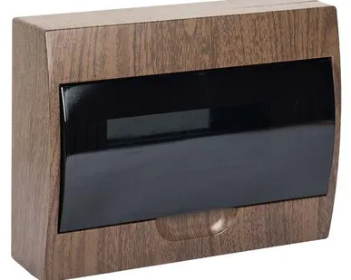 фото Щит ЩРН-П-12 IP41 темное дерево PROxima EKF pb40-n-12-dark