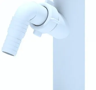 фото Вставка для сифона с адаптером для бытовой техники Ани Пласт белый M140