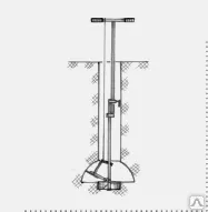 фото Фундаментный бур ТИСЭ-Ф250 (250мм)