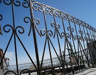 фото Заборы металлические