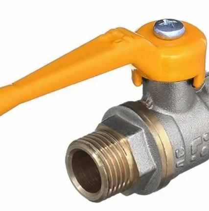 Фото №0 Кран шар. газ 3/4" г/ш руч. 11Б27п "Бологое" (1/50)