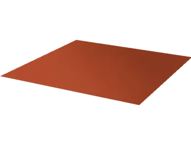 фото Лист с полимерным покрытием 0,45 мм пэ в пленке ral8004 коричневая медь