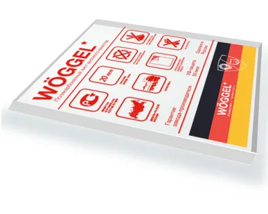 фото Монолитный поликарбонат WOGGEL Прозрачный 12 мм (1,525*2,05 м)