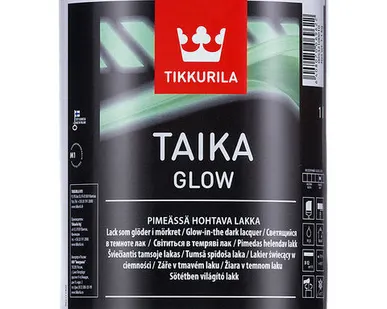 фото Лак светящийся в темноте Tikkurila TAIKA GLOW 1