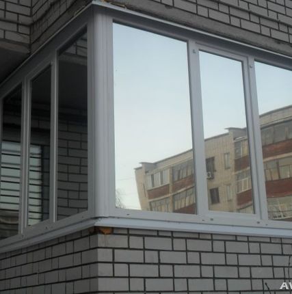 Фото №0 Остекление ПВХ рамами балконов и лоджий