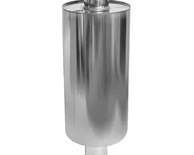 фото Бак нержавейка круглый на трубу 115*55:Нм 1,00