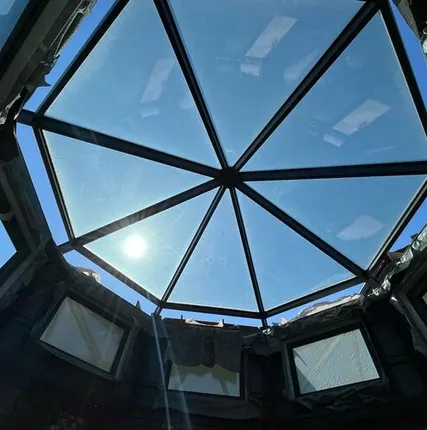 Фото №0 Профильная система Schuco, цвет DB703, стеклопакет со стеклом HP Netral 60/40