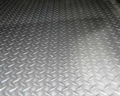 фото Лист рифленый ромб 3сп, 8 мм